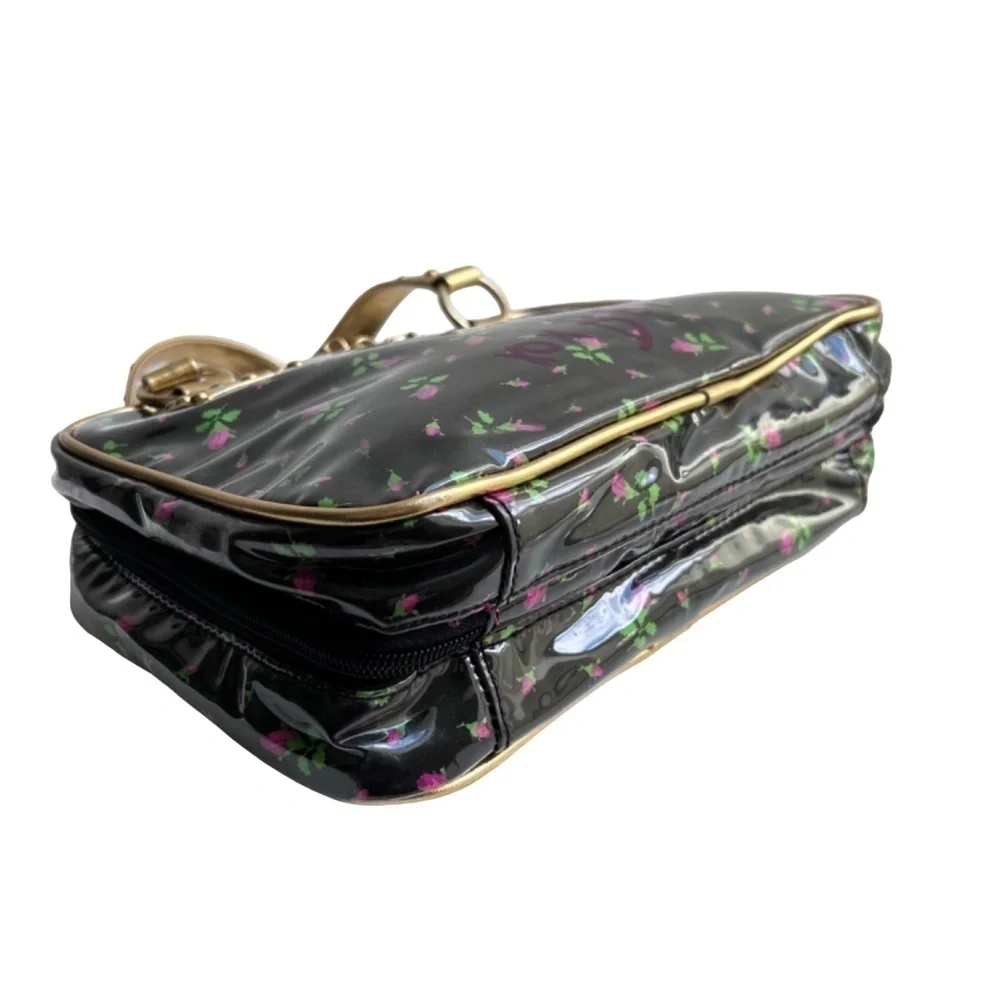 Betsey Johnson 2 Handle Cosmetic Make-Up Case LIKE NEW